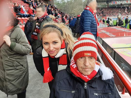 Besuch beim letzten Heimspiel vor Publikum beim 1. FC Union.