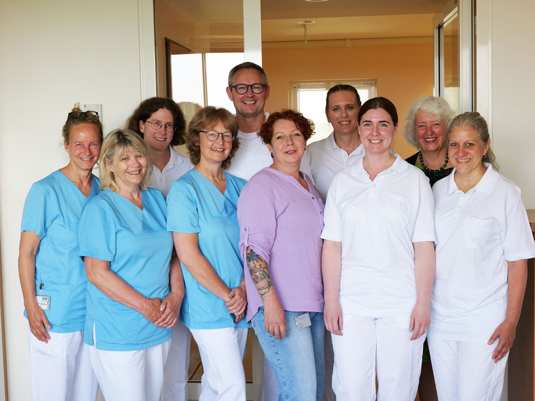 Gruppenfoto der Palliativeinheit