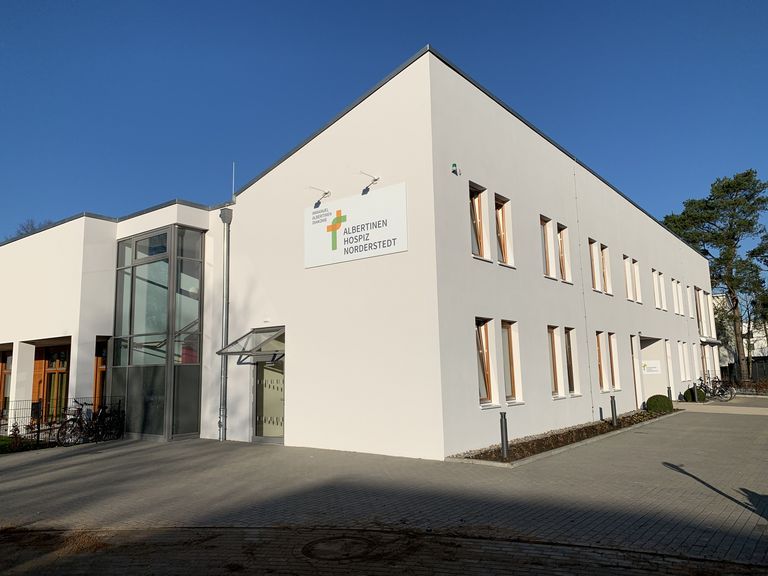 Gebäudeanschicht Albertinen Hospiz Norderstedt