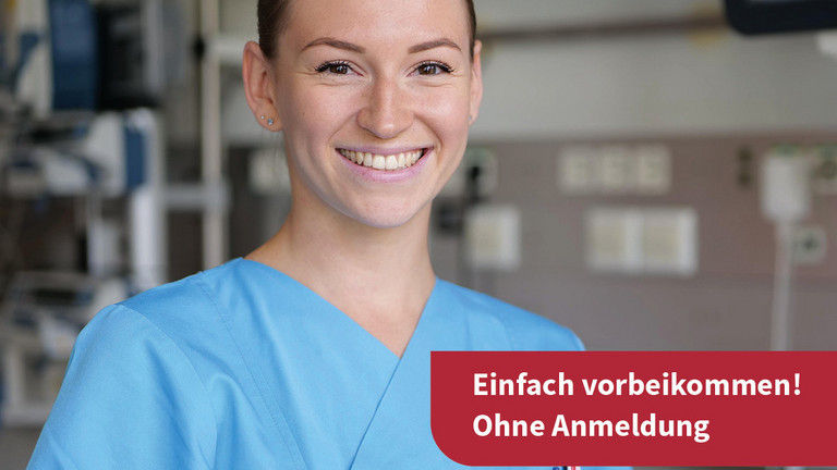 Foto einer Pflegerin für die Veranstaltung Job-Speed-Dating im Albertinen Krankenhaus in Hamburg-Schnelsen