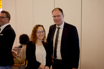 Anja Richter und Andreas Schneider beim Albertinen-Jahresfest 